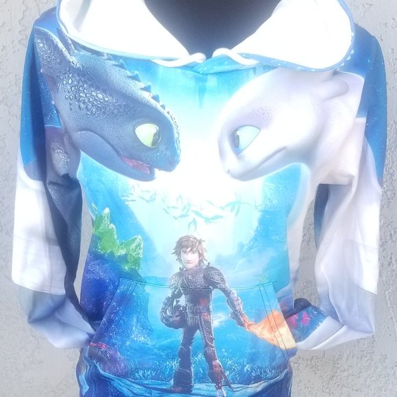 How to Train Your Dragon Hoodie - Kids M - Picture 6 of 8